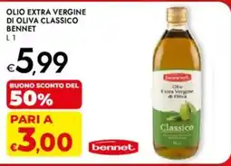 Bennet Olio extra vergine di oliva classico Bennet offerta