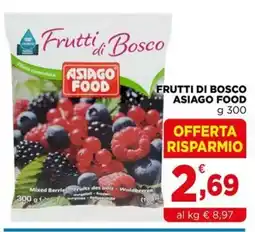 Gran mercato Frutti di Bosco Asiago Food offerta