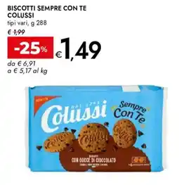 Bennet Biscotti sempre con te Colussi offerta
