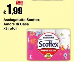 Sì con te Supermercati Asciugatutto Scottex Amore di Casa offerta