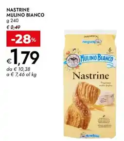 Bennet Nastrine Mulino Bianco offerta