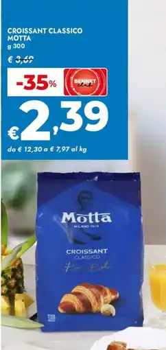 Bennet Croissant classico Motta offerta