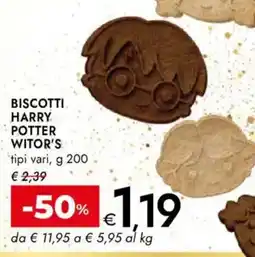 Bennet Biscotti Harry Potter Witor's offerta