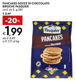 Bennet Pancakes gocce di cioccolato Pasquier offerta