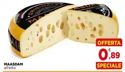 Gran mercato Maasdam all'etto offerta