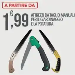 Iper Romagnolo Attrezzi da taglio manuali per il giardinaggio e la potatura offerta