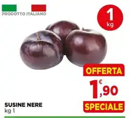 Gran mercato Susine nere offerta