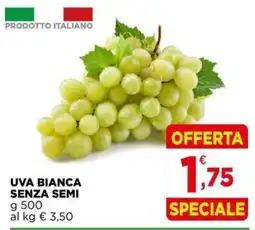 Gran mercato Uva bianca senza semi offerta