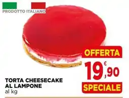 Gran mercato Torta cheesecake al lampone offerta