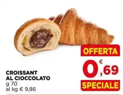 Gran mercato Croissant al cioccolato offerta