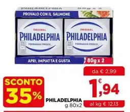 Gran mercato Philadelphia formaggio fresco offerta