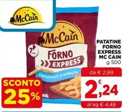 Gran mercato Patatine forno express Mc Cain offerta