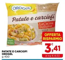 Gran mercato Patate e carciofi Orogel offerta