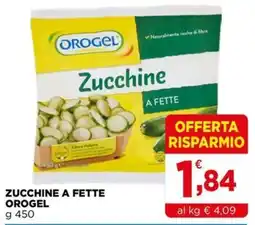 Gran mercato Zucchine Orogel offerta