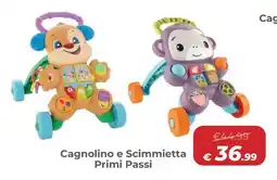 Ideal Bimbo Cagnolino e Scimmietta Primi Passi offerta