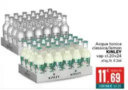 Altasfera Acqua tonica classica/lemon Kinley offerta