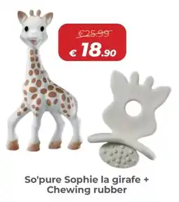 Ideal Bimbo So'pure Sophie la girafe offerta