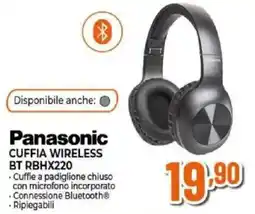 Expert Panasonic cuffia wireless offerta
