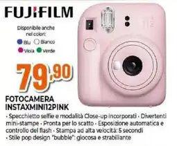 Expert Fujifilm Fotocamera Instax Mini 12 Pink offerta