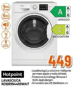 Expert Hotpoint Lavasciuga NDBR984469WAIT offerta