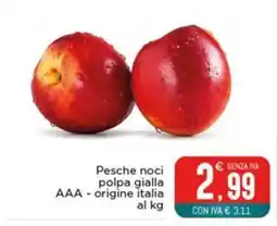 Altasfera Pesche noci polpa gialla AAA offerta