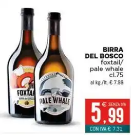 Altasfera Birra del Bosco Pale Whale offerta
