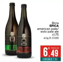 Altasfera Birra EPICA american pale/ eolo pale ale offerta