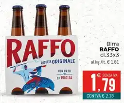 Altasfera Birra Raffo offerta