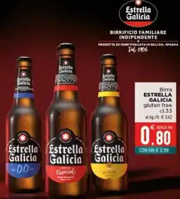 Altasfera Birra Estrella Galicia gluten free offerta