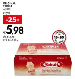 Bennet Original Yakult offerta