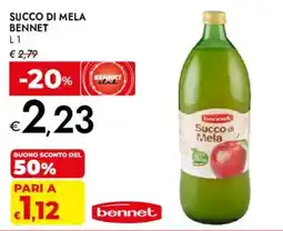 Bennet Succo di mela Bennet offerta