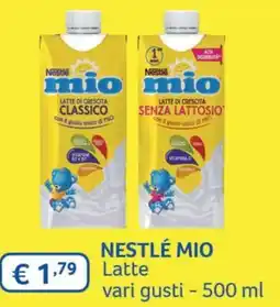 Ideal Bimbo Nestlé mio Latte offerta