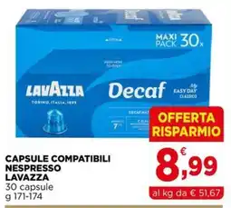 Gran mercato Capsule compatibili Nespresso Lavazza Decaf offerta