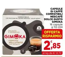 Gran mercato Gimoka Espresso Vellutato offerta