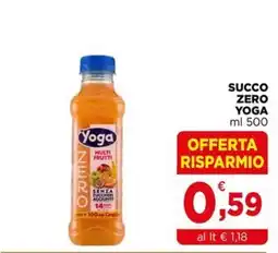 Gran mercato Succo zero yoga multi frutti offerta