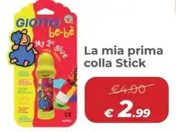 Ideal Bimbo Giotto My 1st glue offerta