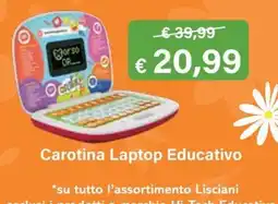 Ideal Bimbo Carotina Laptop Educativo offerta