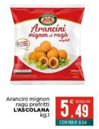 Altasfera Arancini mignon ragù L'Ascolana offerta
