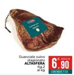 Altasfera Guanciale suino stagionato ALTASFERA offerta