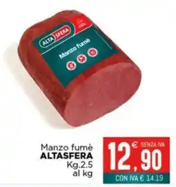 Altasfera Manzo fumè AltaSfera offerta