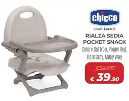 Ideal Bimbo Chicco Rialza Sedia Pocket Snack offerta