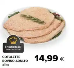 Oasi Cotolette bovino adulto offerta