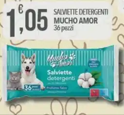 Iper Romagnolo Salviette detergenti Mucha Amor offerta