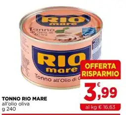 Gran mercato Tonno Rio Mare all'olio oliva offerta