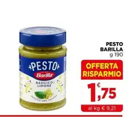Gran mercato Pesto Barilla Basilico Limone offerta