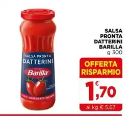 Gran mercato Salsa pronta Datterini Barilla offerta