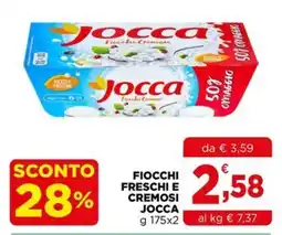 Gran mercato Fiocchi freschi e cremosi Jocca offerta