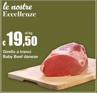 Girello a tranci Baby Beef danese