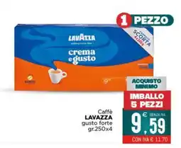 Altasfera Caffè LAVAZZA gusto forte offerta