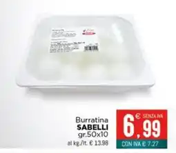 Altasfera Burratina Sabelli offerta